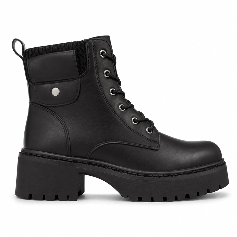 BOTA NEGRO MUJER ECOCUERO TURIN 25-33 - 1