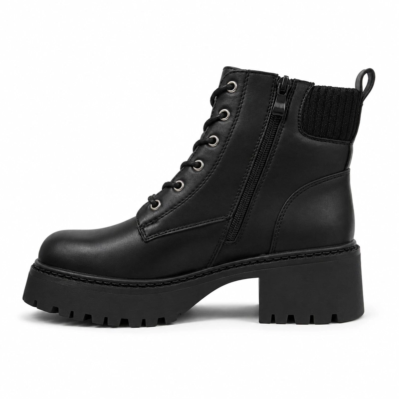 BOTA NEGRO MUJER ECOCUERO TURIN 25-33 - 2