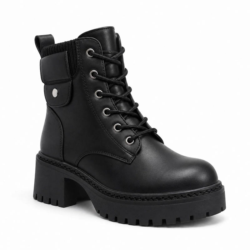 BOTA NEGRO MUJER ECOCUERO TURIN 25-33 - 3