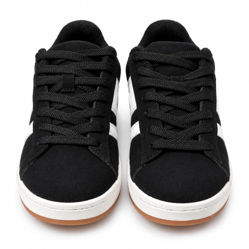 ZAPATILLA URBANA NEGRO MUJER GAMUZA ATLAS 340A - 4