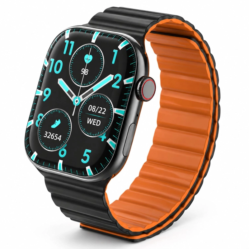 SMARTWATCH RELOJ INTELIGENTE VIDVIE SW1615 NEGRO 2,1 LLAMADAS - 1