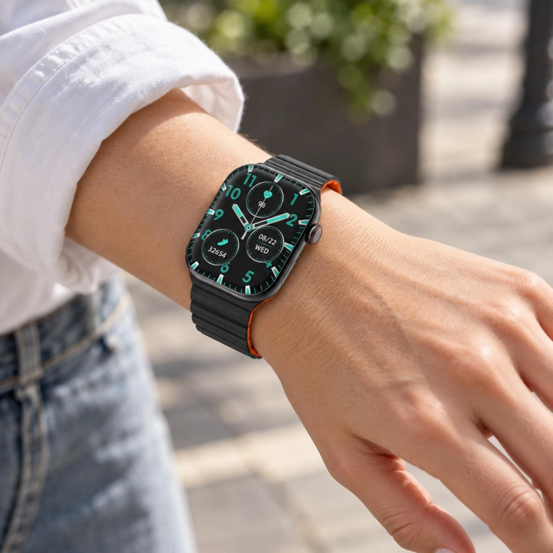 SMARTWATCH RELOJ INTELIGENTE VIDVIE SW1615 NEGRO 2,1 LLAMADAS - 3