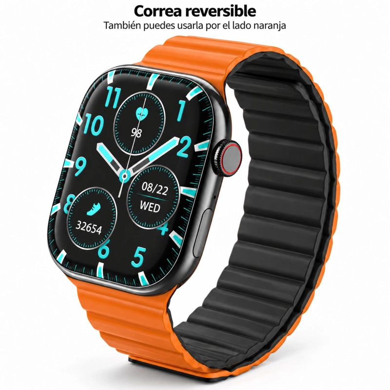 SMARTWATCH RELOJ INTELIGENTE VIDVIE SW1615 NEGRO 2,1 LLAMADAS - 9