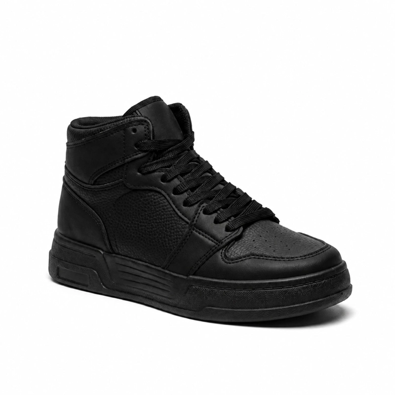 ZAPATILLA NEGRO UNISEX ECOCUERO AUSTIN M63 - 2