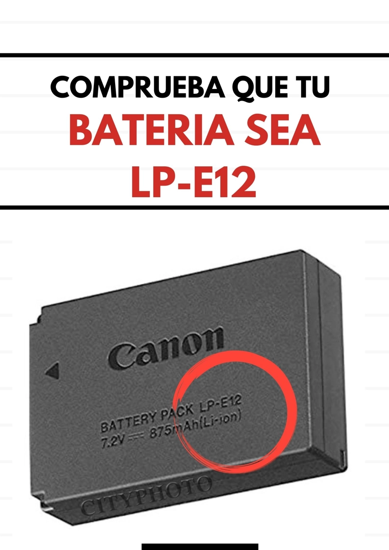 CARGADOR LP-E12 CÁMARA CANON  M50 M200 SL1 SX70 100D M2 X7 - 2