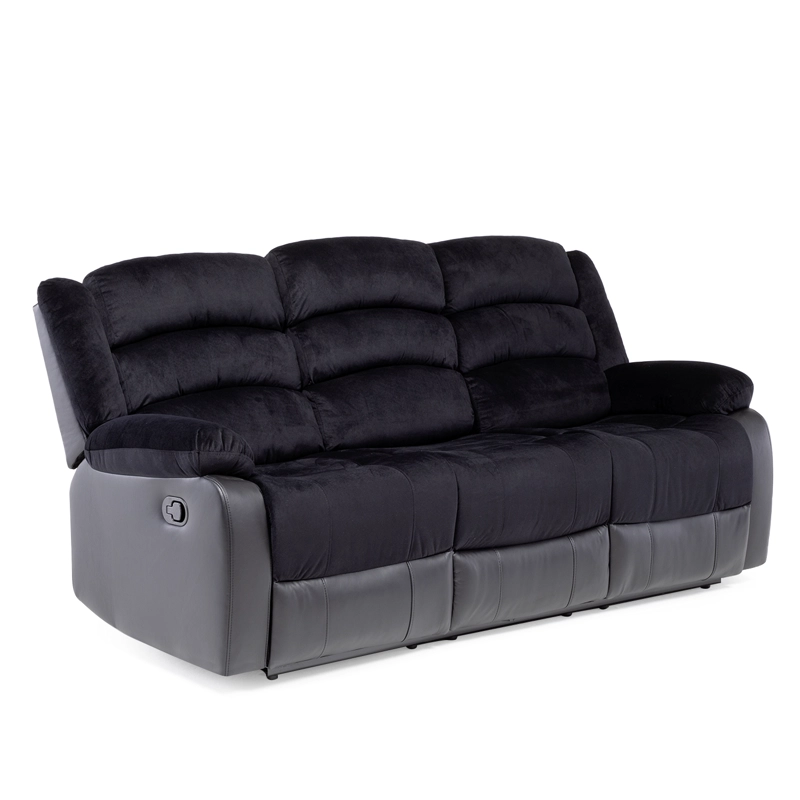 SILLON VYS SPA VENOM 3 CUERPOS GRAFITO RECLINABLE CON POSA VASOS - 2