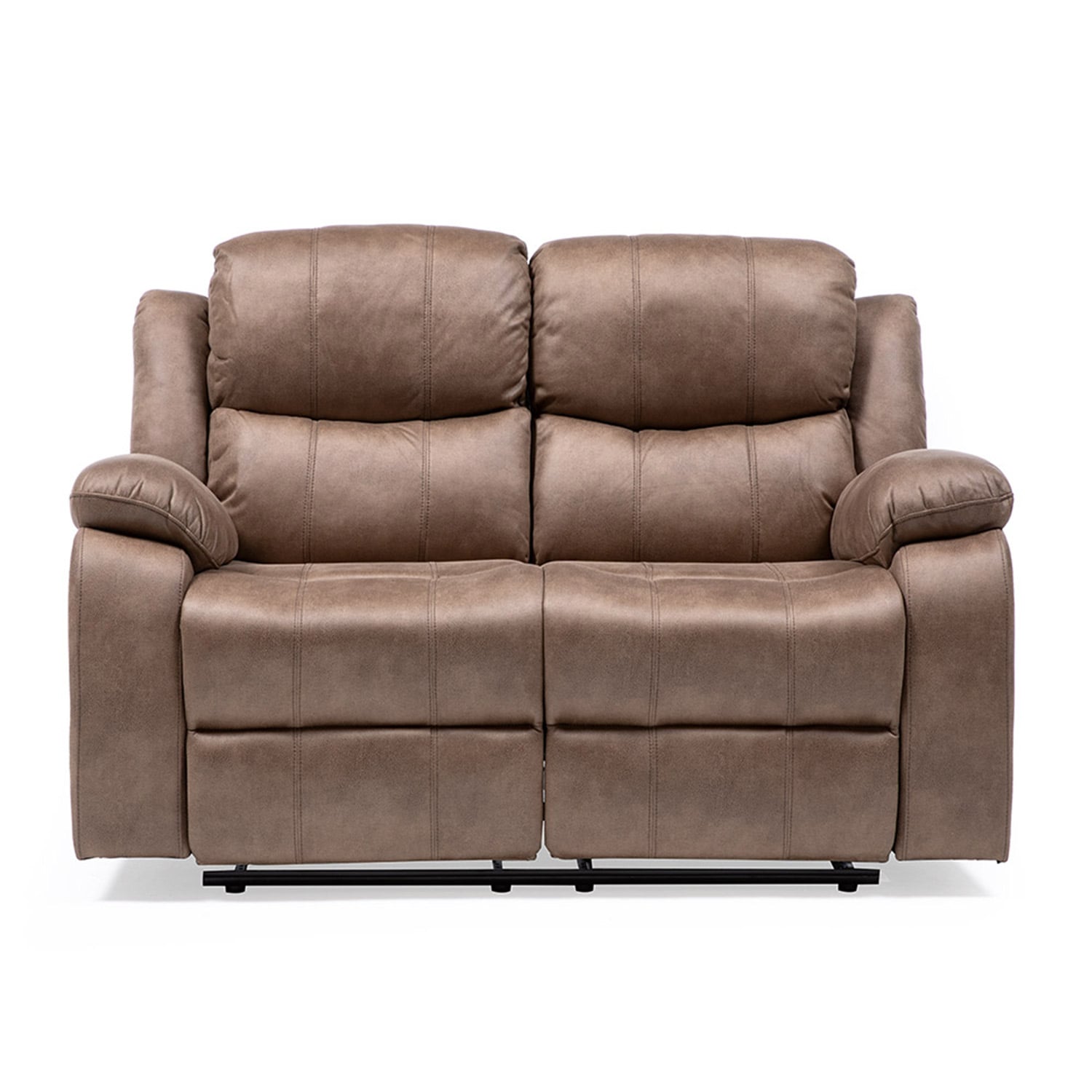 SOFÁ VYS SPA 2 CUERPOS ACERO BEIGE RECLINABLE ISABEL - 3