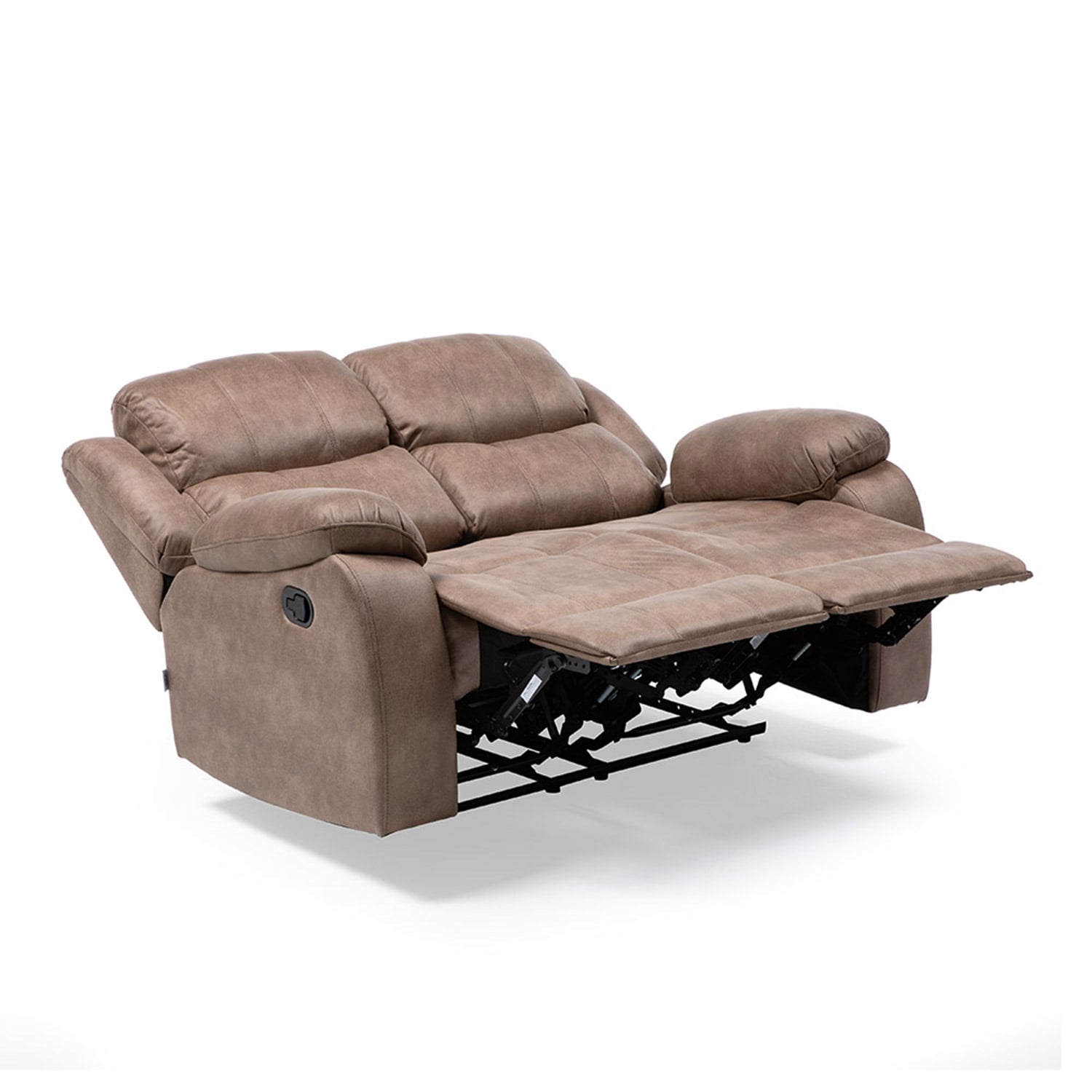 SOFÁ VYS SPA 2 CUERPOS ACERO BEIGE RECLINABLE ISABEL - 6