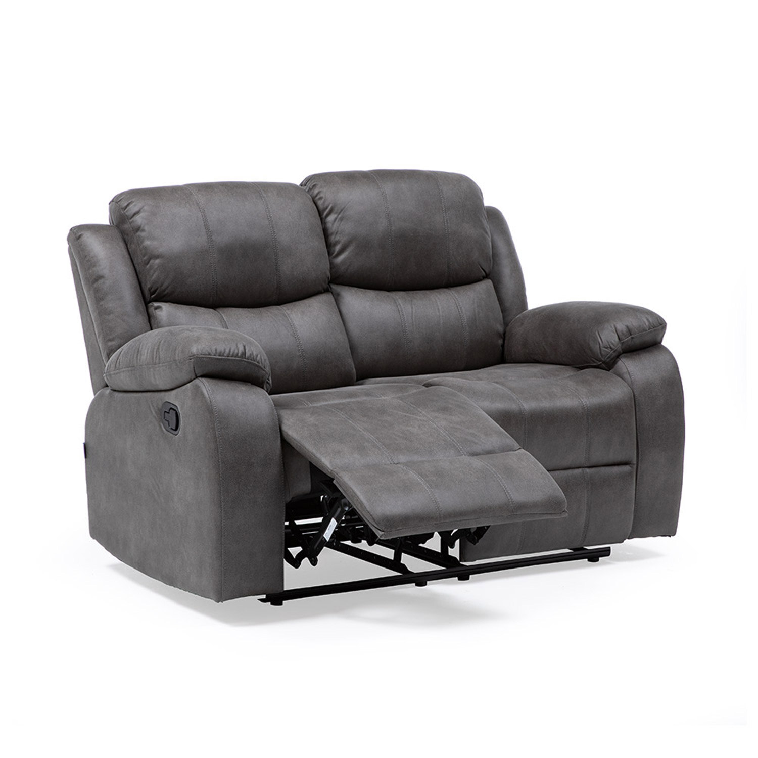 SOFÁ VYS SPA 2 CUERPOS ACERO GRIS RECLINABLE ISABEL GREY - 5