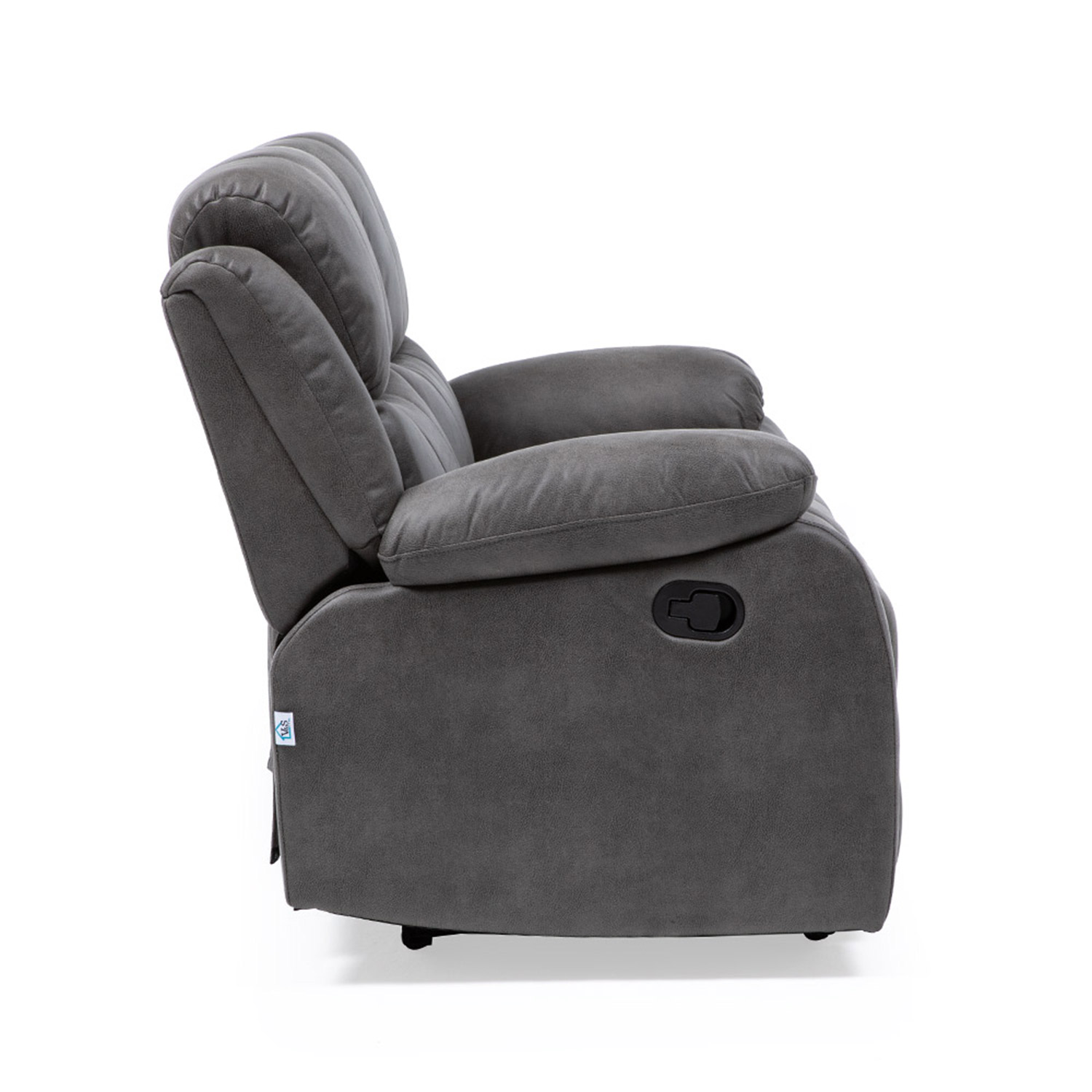 SOFÁ VYS SPA 2 CUERPOS ACERO GRIS RECLINABLE ISABEL GREY - 7