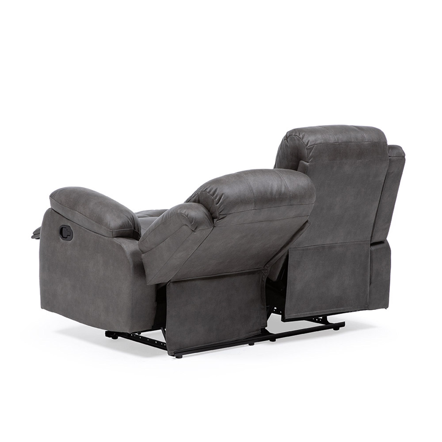 SOFÁ VYS SPA 2 CUERPOS ACERO GRIS RECLINABLE ISABEL GREY - 8