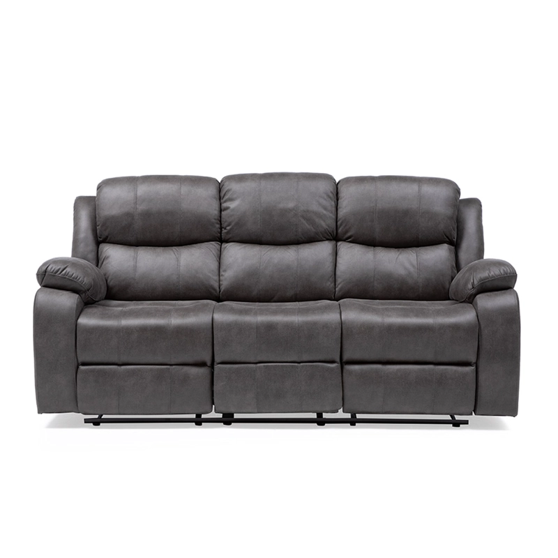 SOFÁ VYS SPA 3 CUERPOS ACERO GRIS RECLINABLE ISABEL GREY - 3