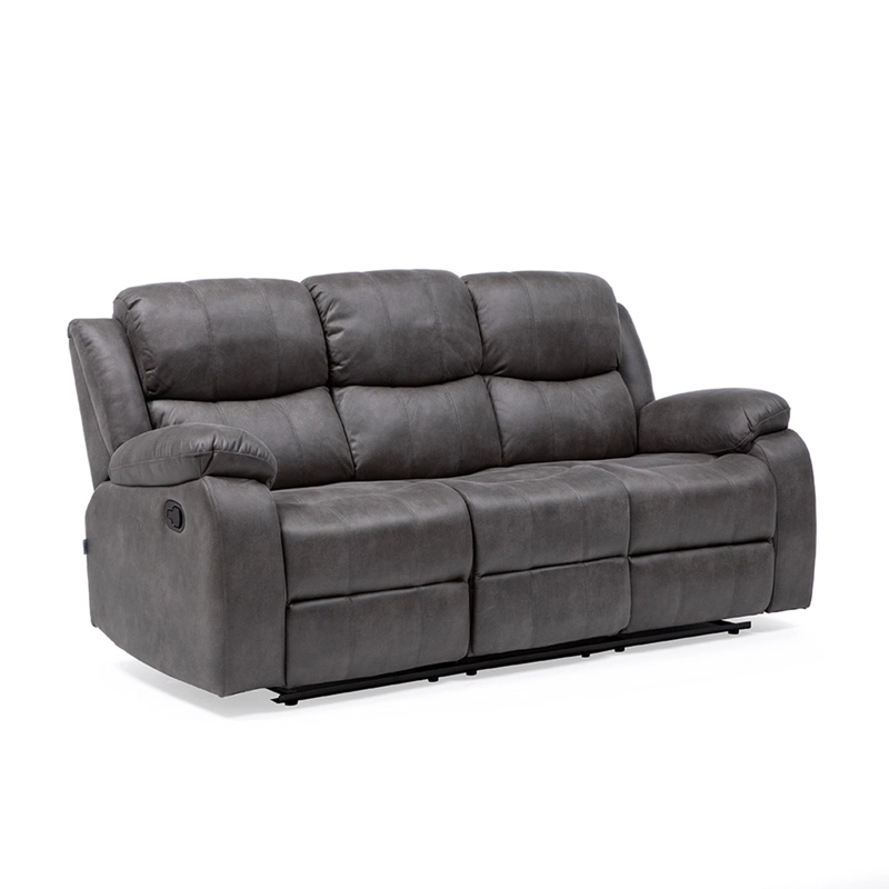 SOFÁ VYS SPA 3 CUERPOS ACERO GRIS RECLINABLE ISABEL GREY - 4
