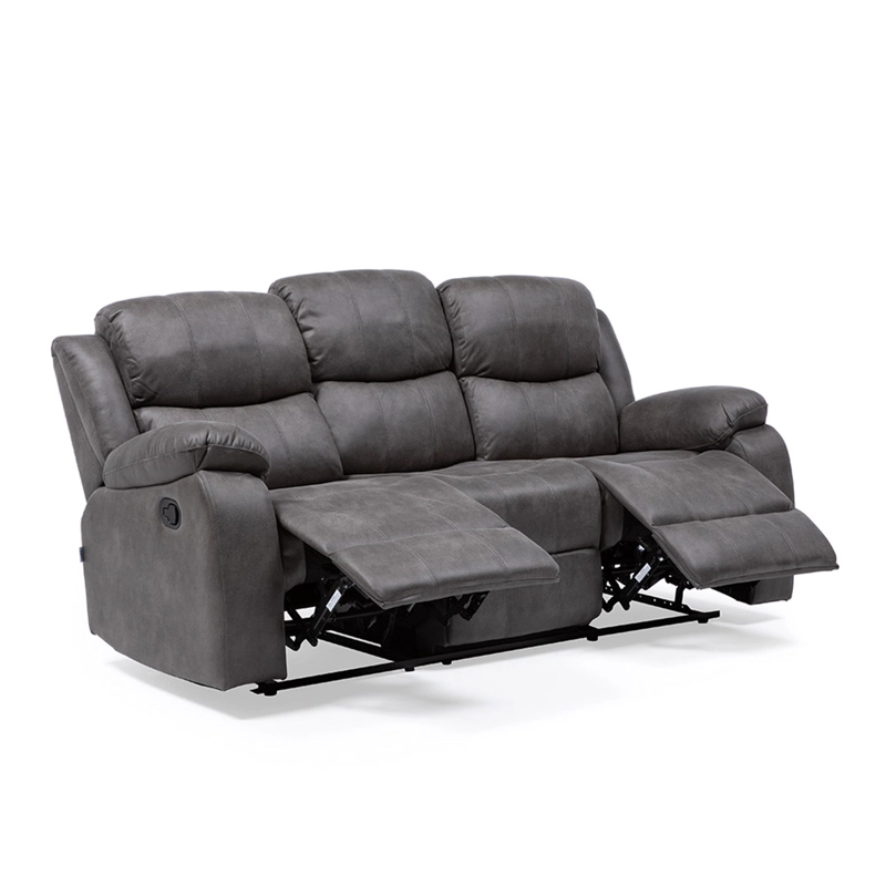 SOFÁ VYS SPA 3 CUERPOS ACERO GRIS RECLINABLE ISABEL GREY - 5