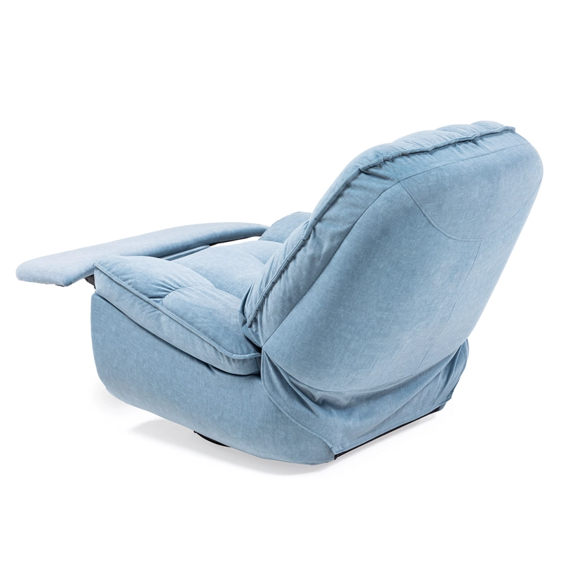 BERGERE VYS SPA MILANIUM BLUE ACERO AZUL BEBE RECLINABLE GIRATORIO Y MECEDOR - 6