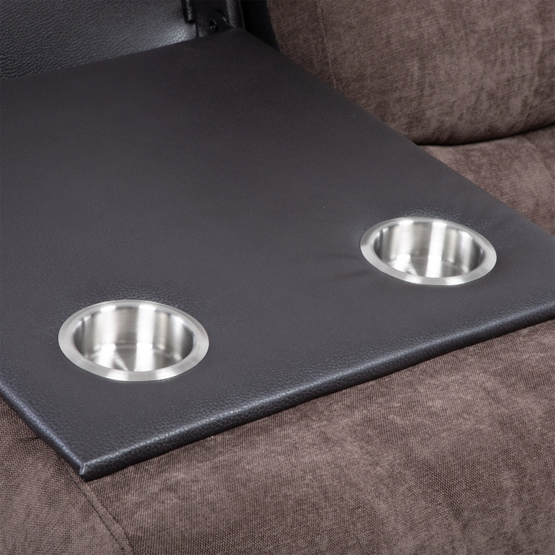 SOFA RECLINABLE REBECCA + POSAVASOS DE ALUMINIO - 6