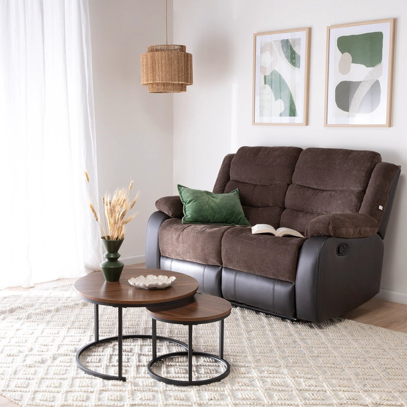 SOFA RECLINABLE 2 CUERPOS REBECCA - 2
