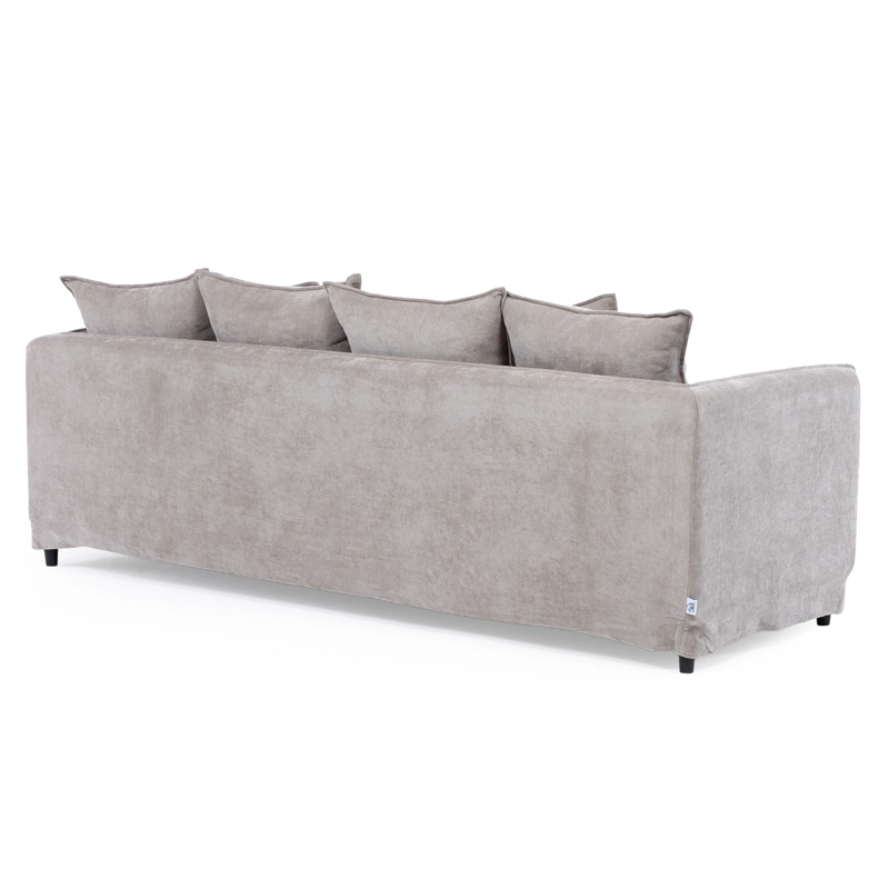 SOFA 4 CUERPOS AME LIE BEIGE + FUNDA DESMONTABLE - 3
