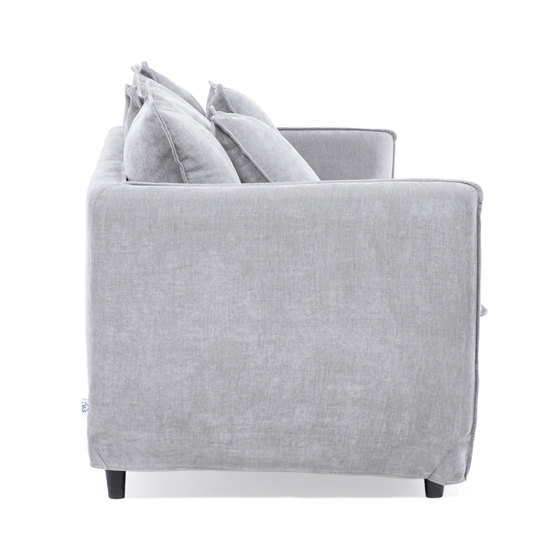 SOFA 4 CUERPOS AMELIE GREY + FUNDA LAVABLE - 3