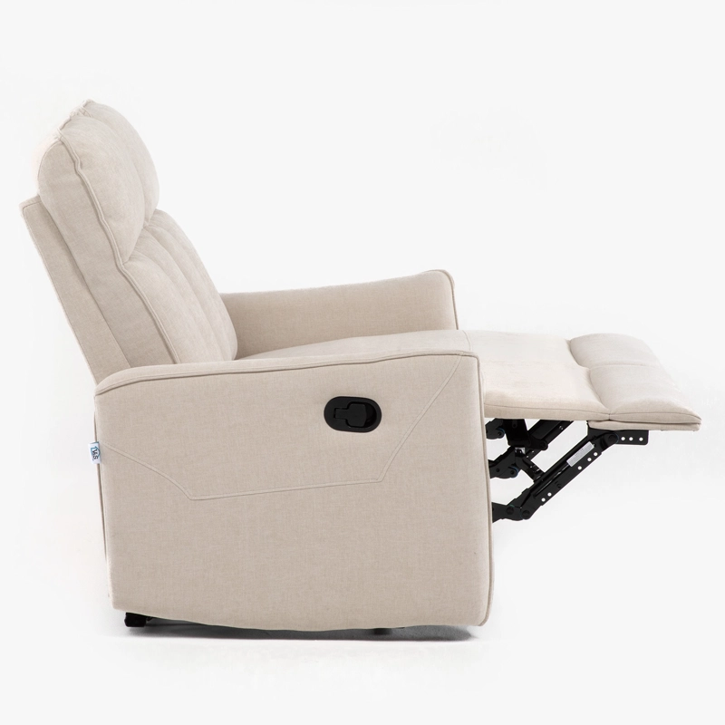 SOFA RECLINABLE 2 CUERPOS WHITE MONACO - 6