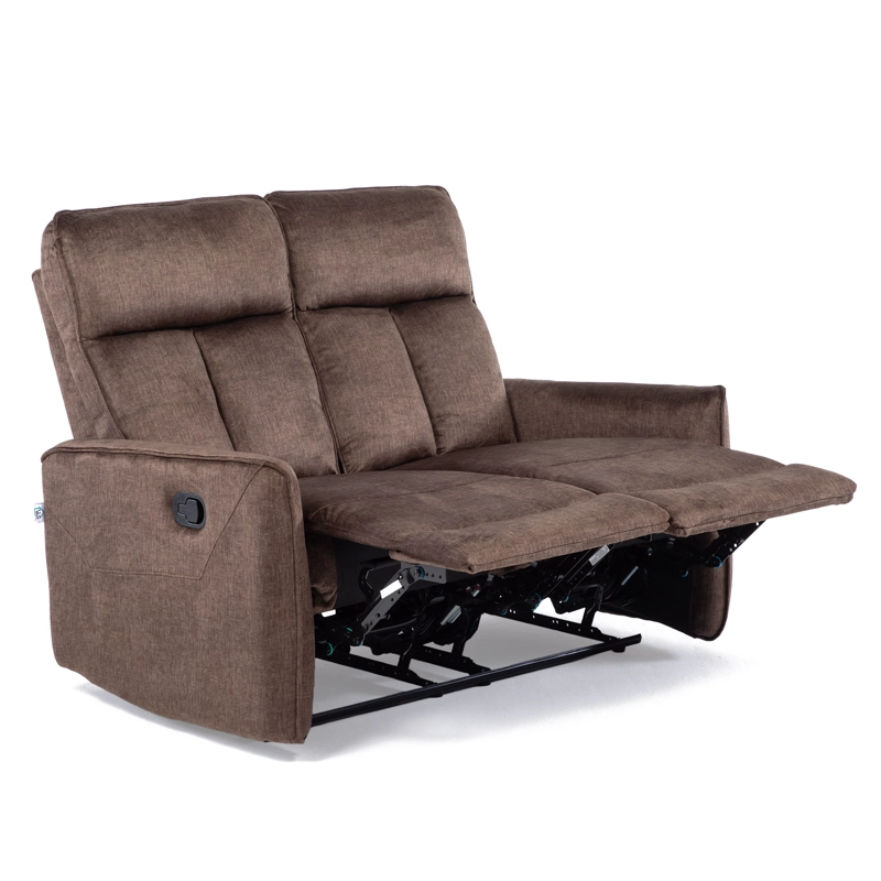 SOFA RECLINABLE 2 CUERPOS COFFE MONACO - 5