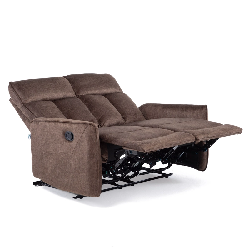 SOFA RECLINABLE 2 CUERPOS COFFE MONACO - 6