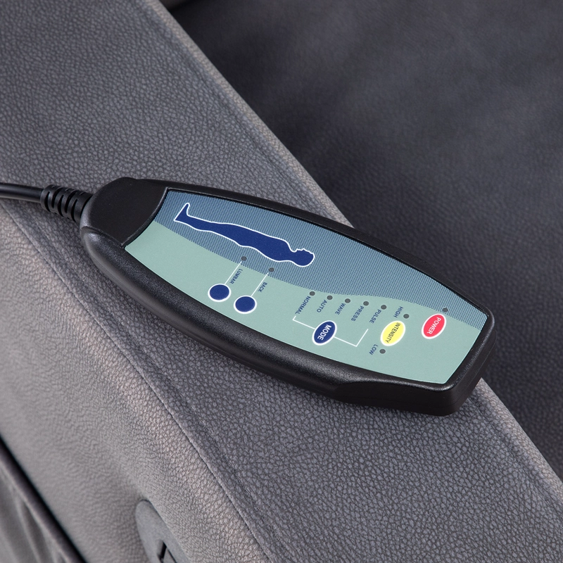 BERGER RECLINABLE GREY CON VIBROMASAJE 4 PUNTOS - 3