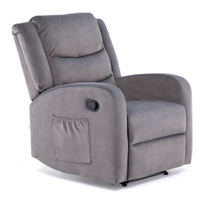 BERGER RECLINABLE GREY CON VIBROMASAJE 4 PUNTOS - 7