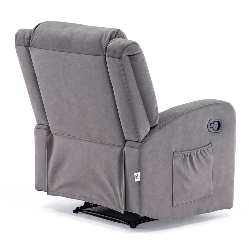 BERGER RECLINABLE GREY CON VIBROMASAJE 4 PUNTOS - 8