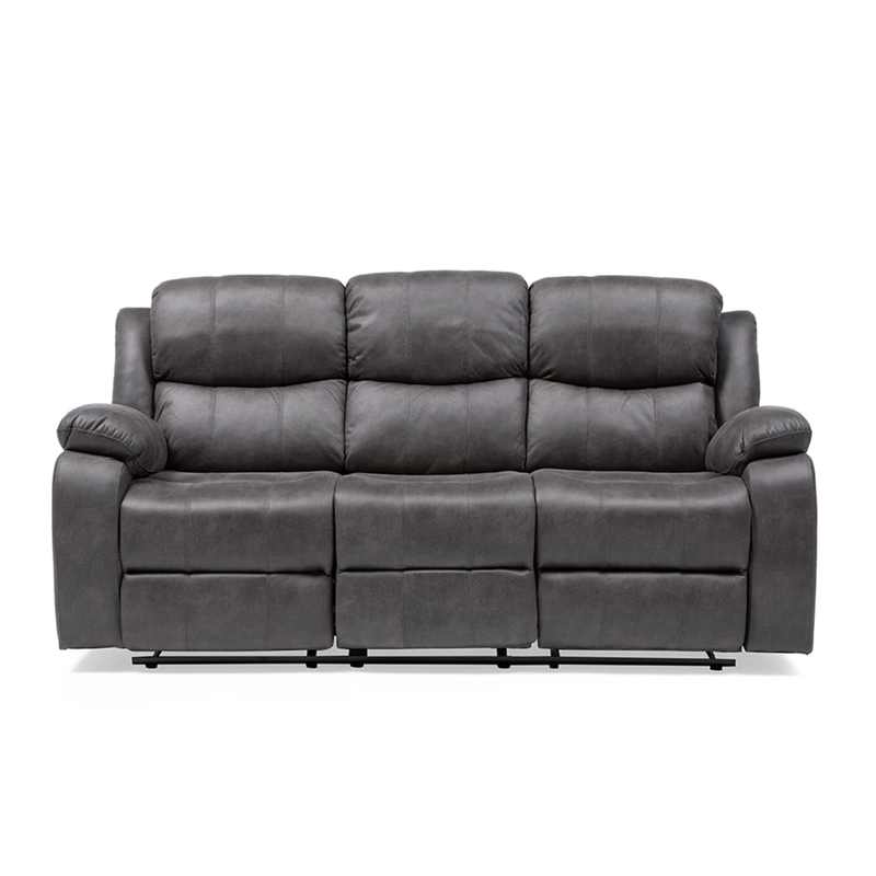 SOFA VYS SPA 3 CUERPOS ACERO GRIS RECLINABLE ISABEL GREY - 3