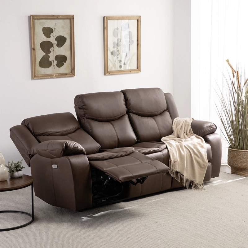 SOFA RECLINABLE ELECTRICO BILBAO MOORSH + USB - 4