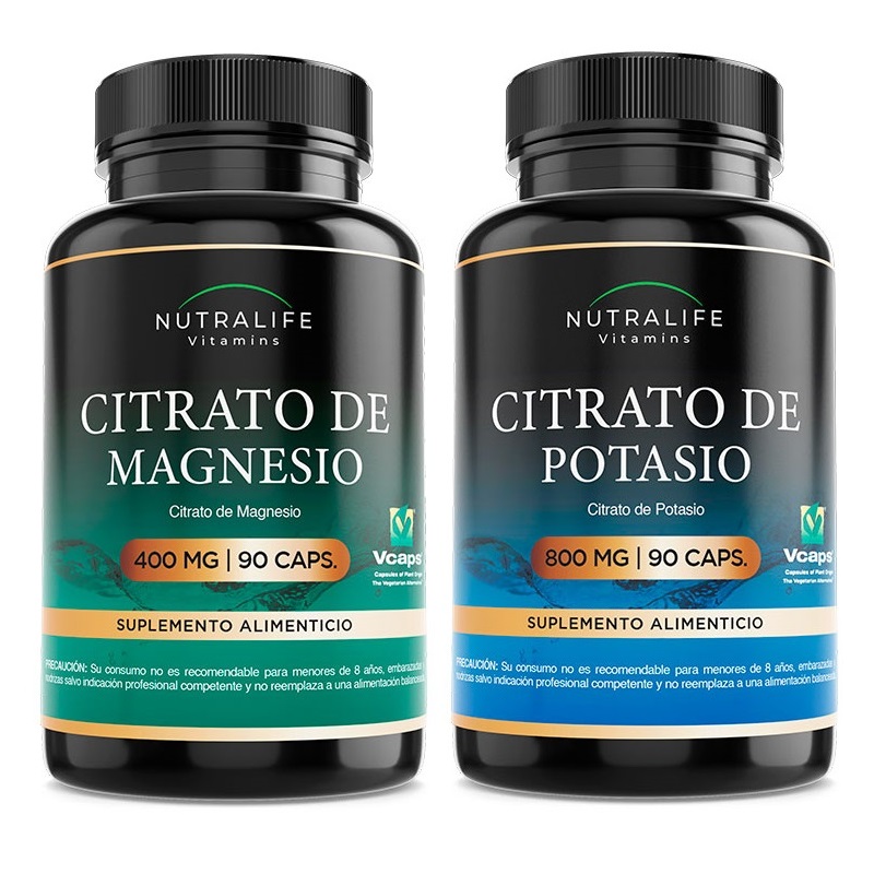 Citrato de Magnesio + Potasio 180 Caps – Beyond Vitamins