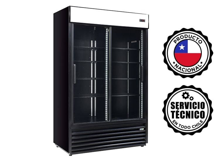 VITRINA REFRIGERADA VV-38D MIMET DE 800 LTS - 1