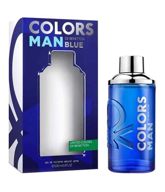 PERFUME UNITED COLORS OF BENETTON COLORS BLUE HOMBRE EDT 200 ML - 1