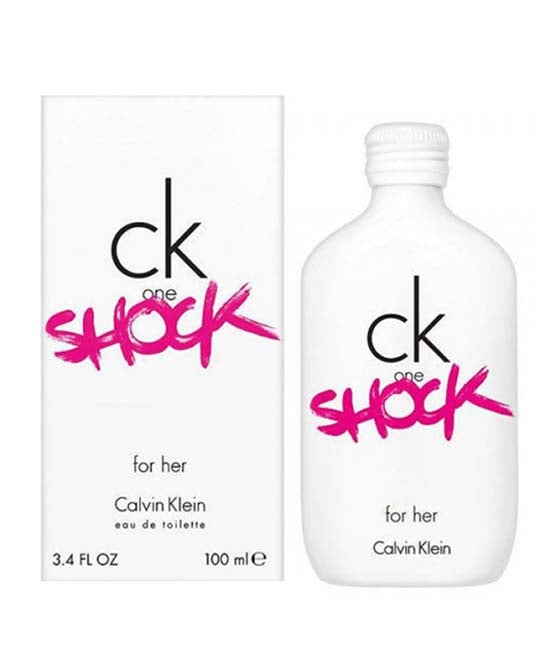 PERFUME CALVIN KLEIN CK ONE SHOCK MUJER EDT 100 ML - 1