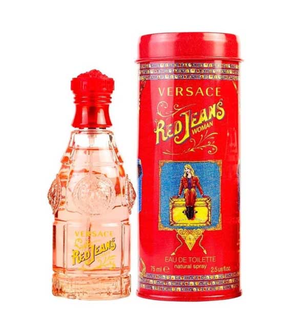 PERFUME VERSACE RED JEANS MUJER EDT 75 ML - 1
