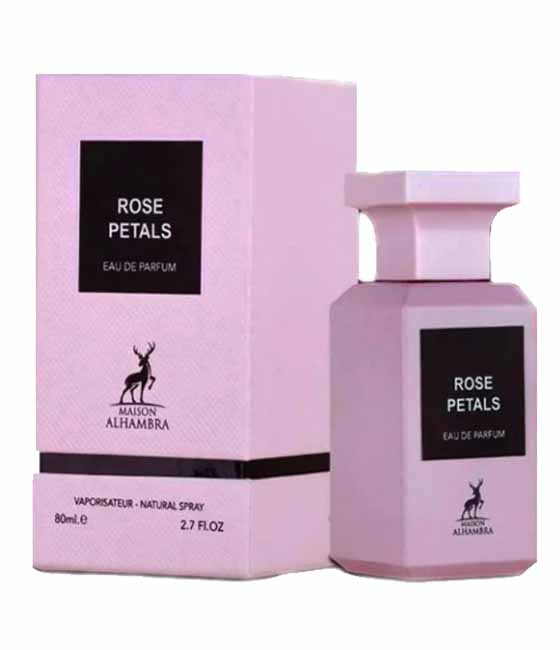 PERFUME MAISON ALHAMBRA ROSE PETALS MUJER EDP 80ML - 1