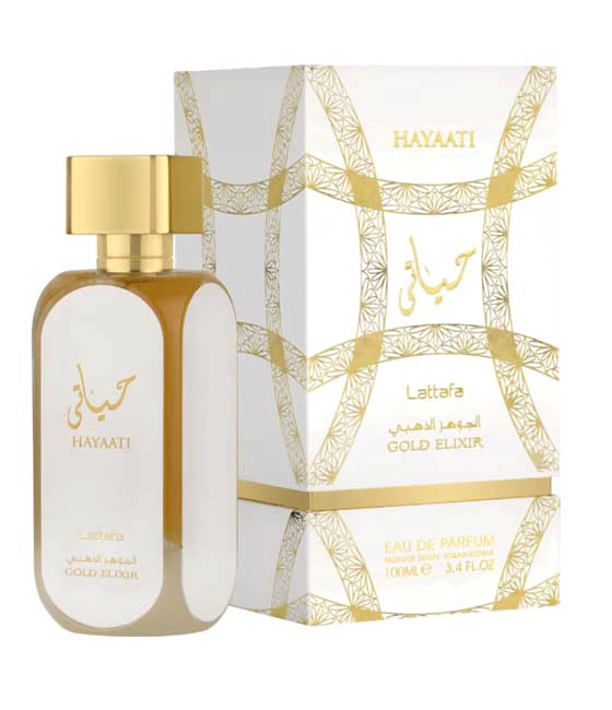 PERFUME LATTAFA HAYAATI GOLD ELIXIR UNISEX EDP 100ML - 1