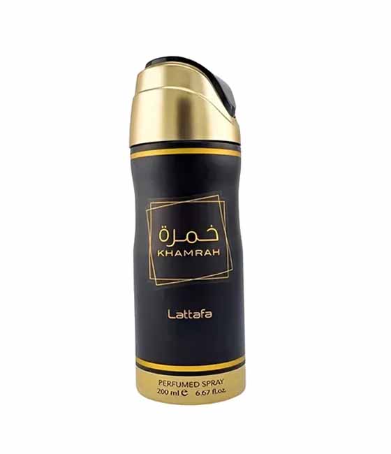 PERFUME LATTAFA KHAMRAH DESODORANTE UNISEX EDP 200 ML - 1
