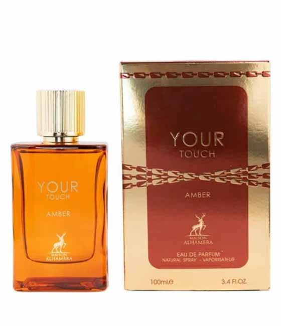 MAISON ALHAMBRA YOUR TOUCH AMBER EDP 100ML HOMBRE - 1