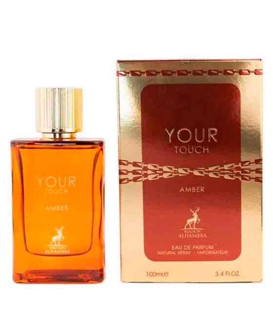 MAISON ALHAMBRA YOUR TOUCH AMBER EDP 100ML HOMBRE - 1