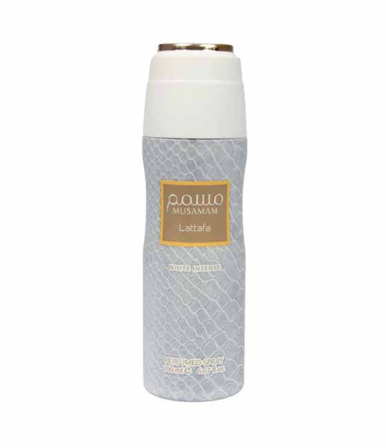 LATTAFA MUSAMAM WHITE INTENSE DESODORANTE 200ML EDP UNISEX - 1