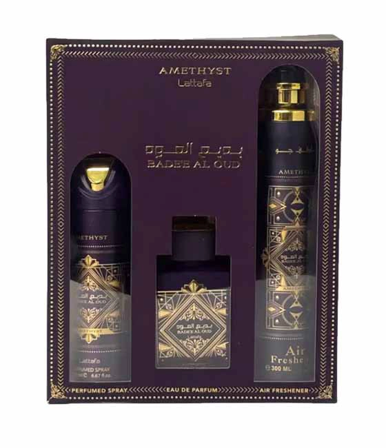 LATTAFA BADEE AL OUD AMETHYST 100ML EDP UNISEX ESTUCHE - 1