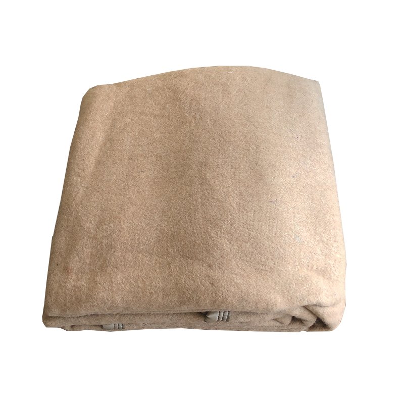 FRAZADA TEXTIL REHUCE LANA SUPER KING 270 X 200 CM BEIGE - 2