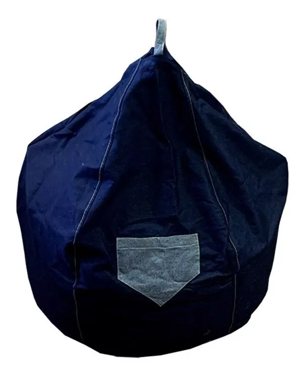 PUFF TEXTIL REHUCE JEANS AZUL PERA L - 2