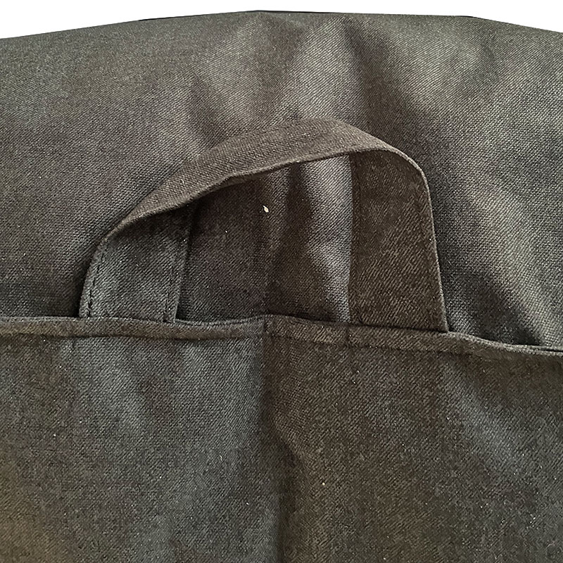 PUFF TEXTIL REHUCE NEGRO SILLON M - 4