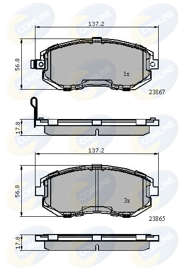 Anteriore Posteriore Mtec Dischi Freno E Pastiglie Per Impreza 2.0 T