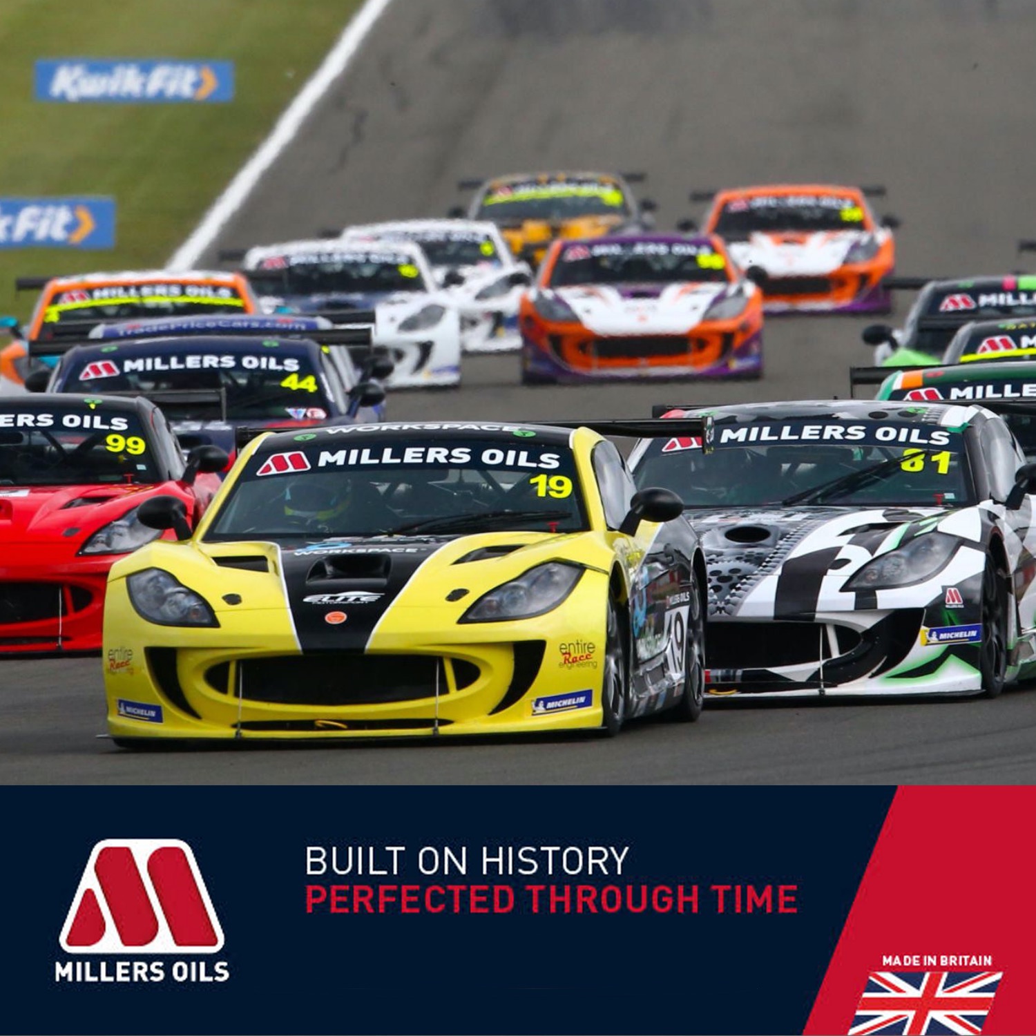 ACEITE MOTOR MILLER´S MOTORSPORT COMPETITION RUNNING IN OIL