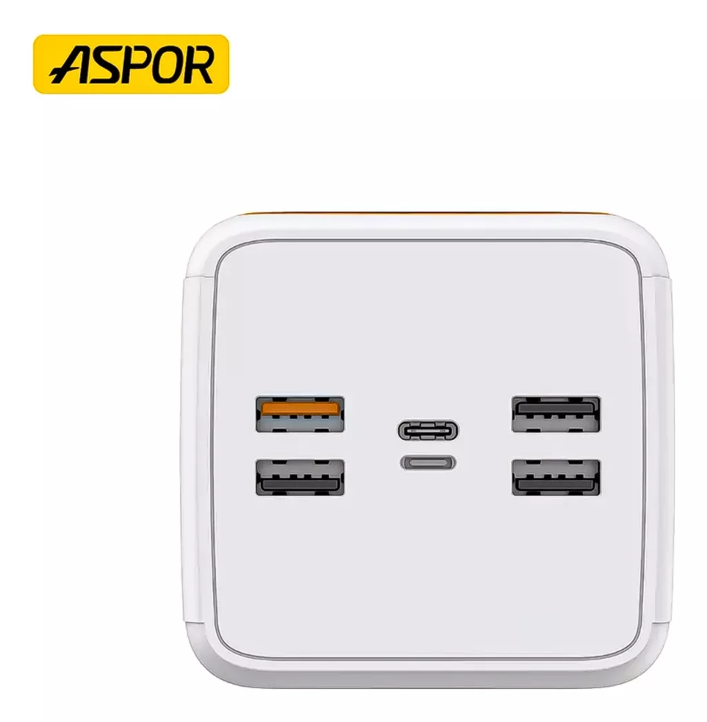 BATERIA PORTATIL ASPOR 50000MAH A350 POWERBANK MULTIPUERTOS - 3
