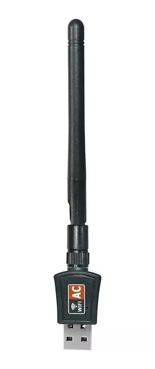 ADAPTADOR WIFI USB 5G Y 2.4G CON ANTENA DOBLE BANDA 600MBPS - 4
